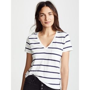 LAST CHANCE! Madewell Whisper Striped Tee